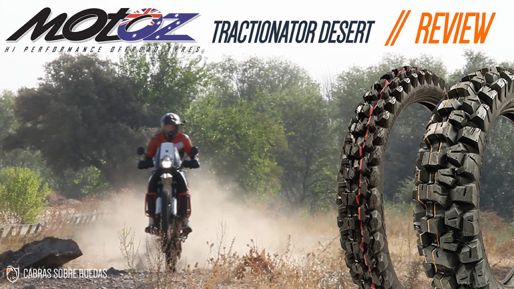 MOTOZ Tractionator Desert | KTM 990 | Review | Cabras Sobre Ruedas
